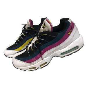 Nike Air Max Retro Catus Flower Multicolor Stripe Sneakers Mens Size 10.5